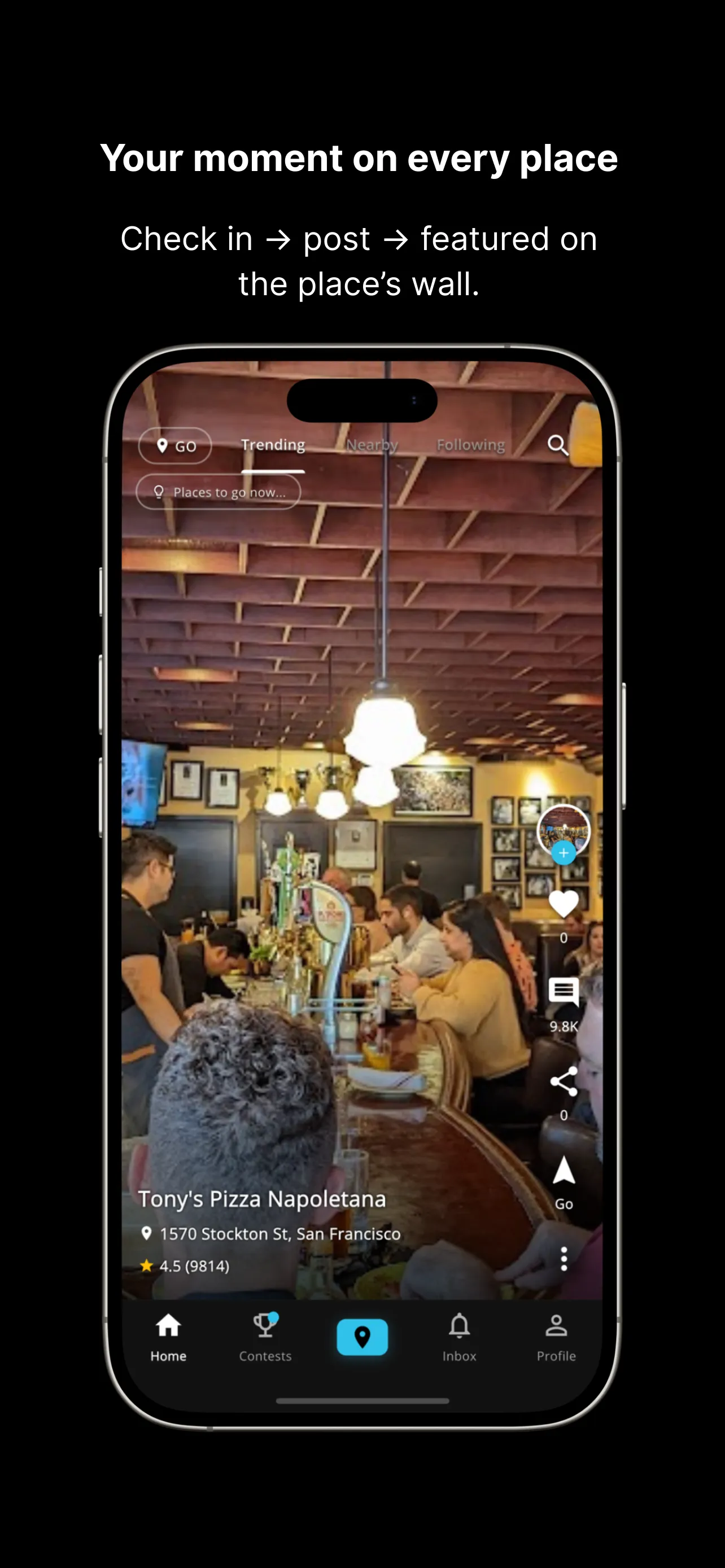 VibeOn app - Check in with videos and photos | سجل حضورك بالفيديو والصور